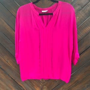 Joie Hot Pink Blouse